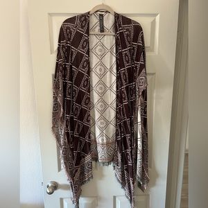 Patterned shawl